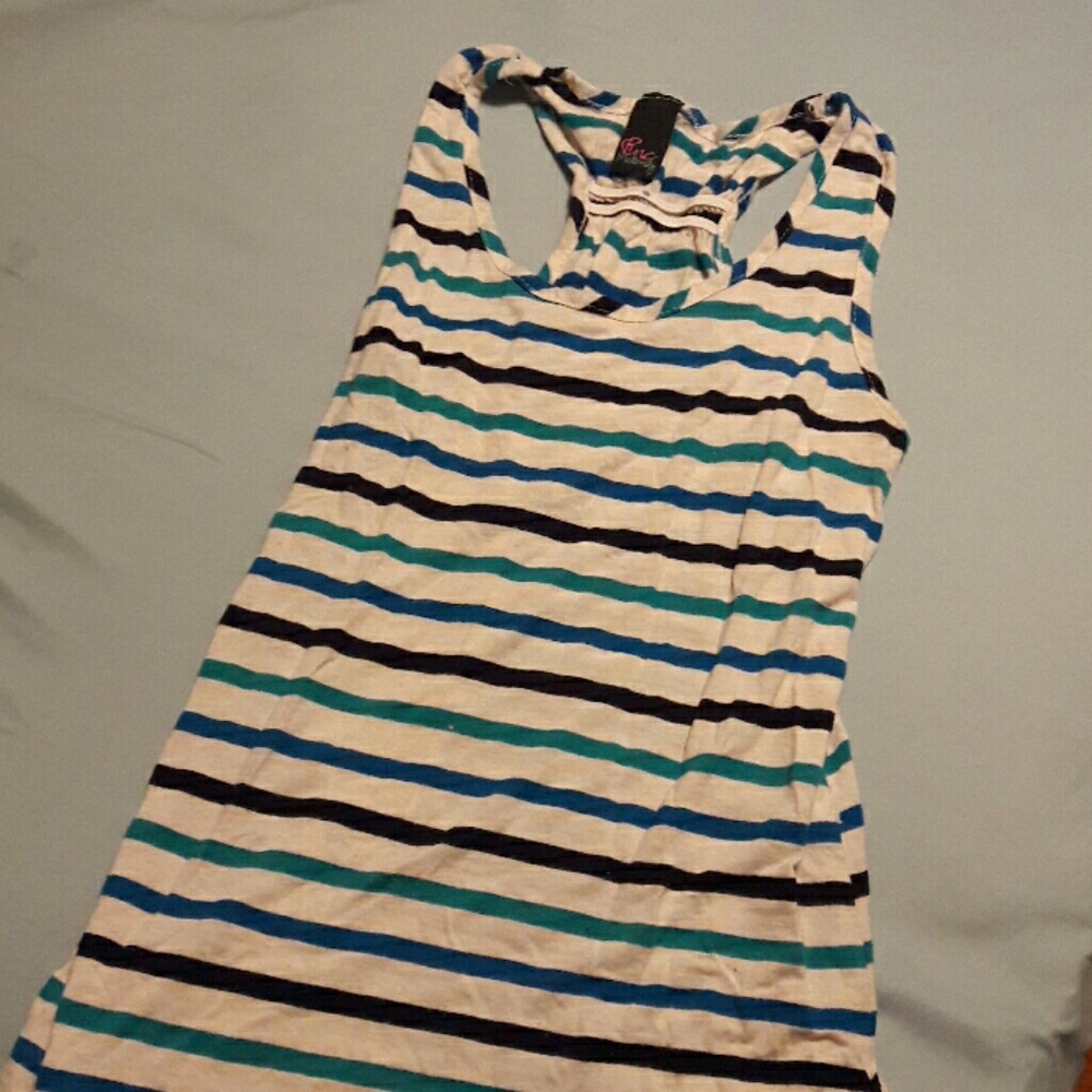 Striped maternity top